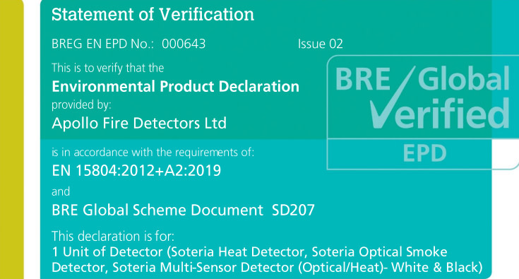 Umweltdeklaration EPD