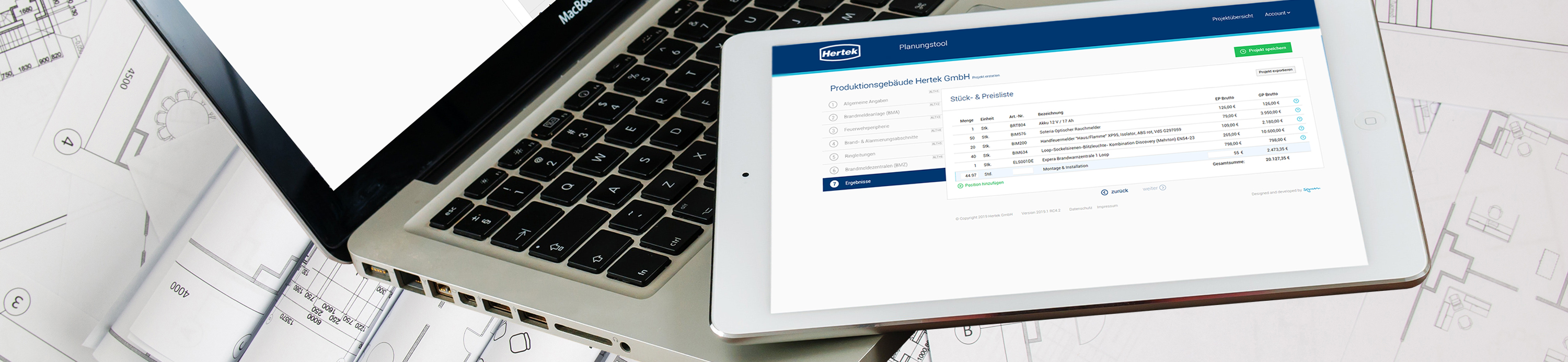 Planungstool (Banner)