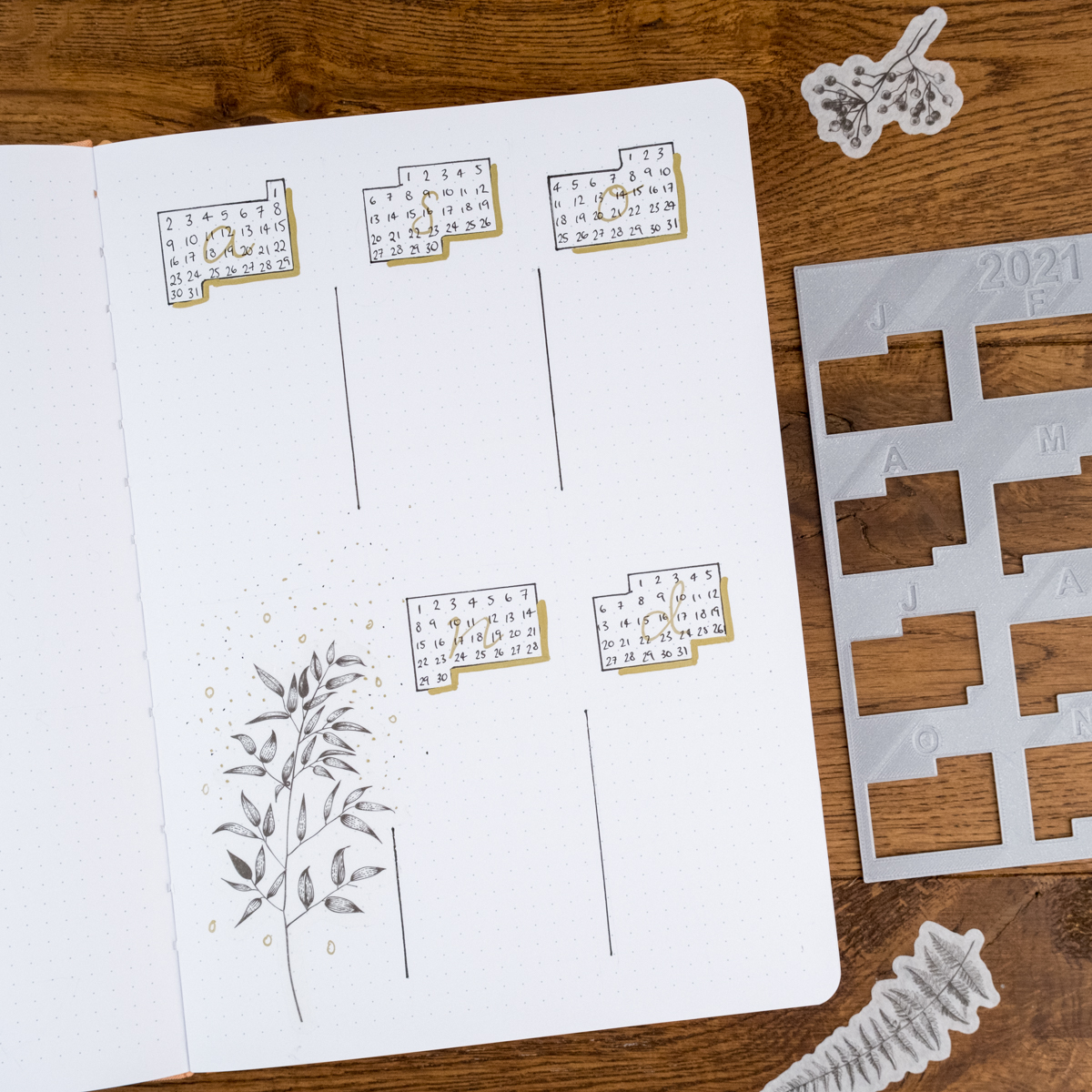 Bullet Journal Clear Stamp • Miso Paper UK