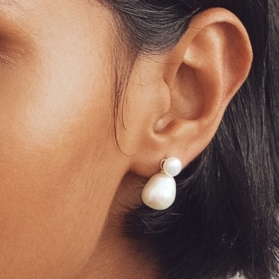 Boucles d'oreilles à perles chez Michael Hill