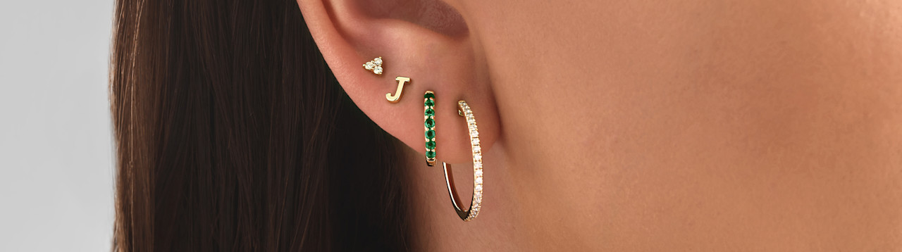 Ear Party: How to Stack Earrings