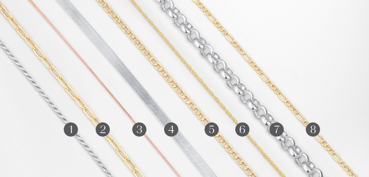 Sterling Silver and Gold Chains at Michael Hill Australia