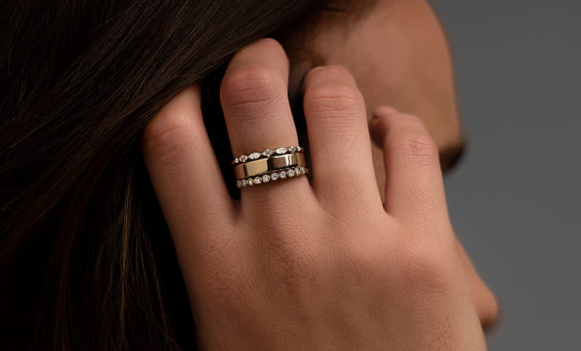 Gold-Toned 3-Pack Stone Rings for Women | Old Navy-hautamhiepplus.vn