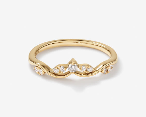 Curved Wedding Band