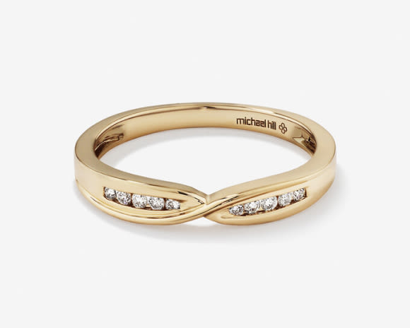 Curved Wedding Band