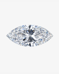 marquise cut diamond solitaire engagement ring in white gold