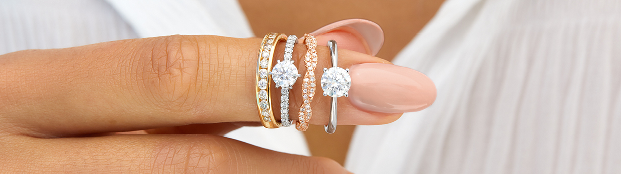 Top engagement and wedding bands