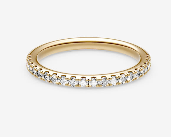 Yellow Gold Diamond Wedding Band