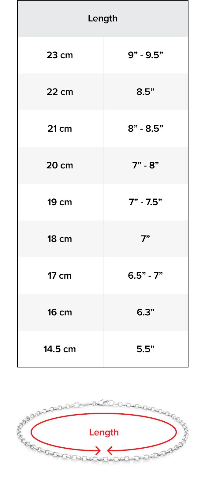 Bracelet Bangle Size Guide At Michael Hill At Michael Hill NZ bracelet-bangle-size-guide-at-michael-hill-at-michael-hill-nz