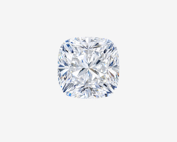 cushion diamond engagement ring