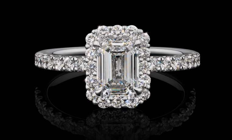 14Ct White Gold Mens 2 Carat TW Diamond Signet Ring - Michael Hill Jeweller  | eBay