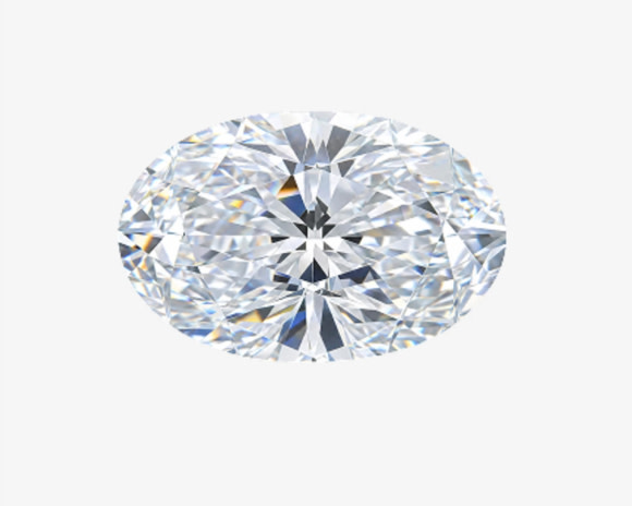 oval cut diamond solitaire engagement ring in yellow gold