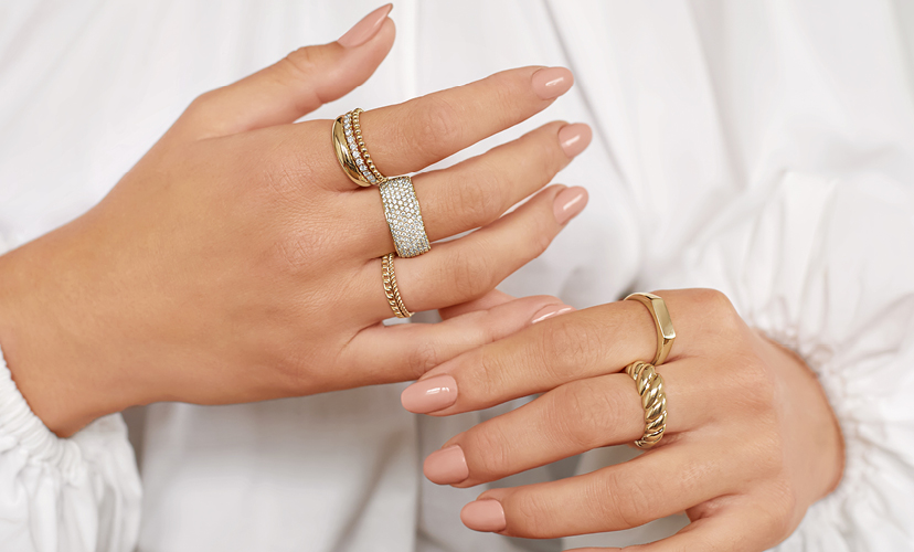 How to: Style a Ring Stack