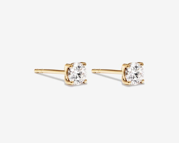 lab diamond earrings