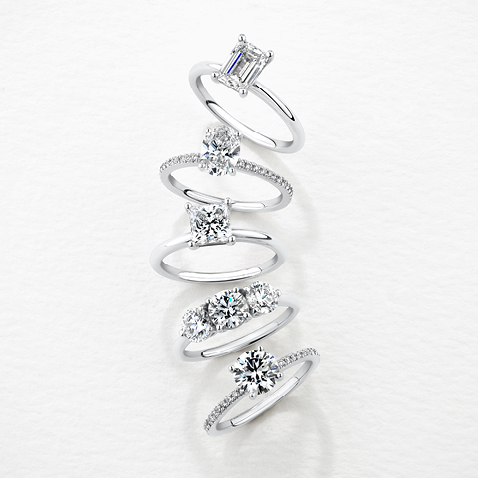 5 gorgeous diamond engagement rings