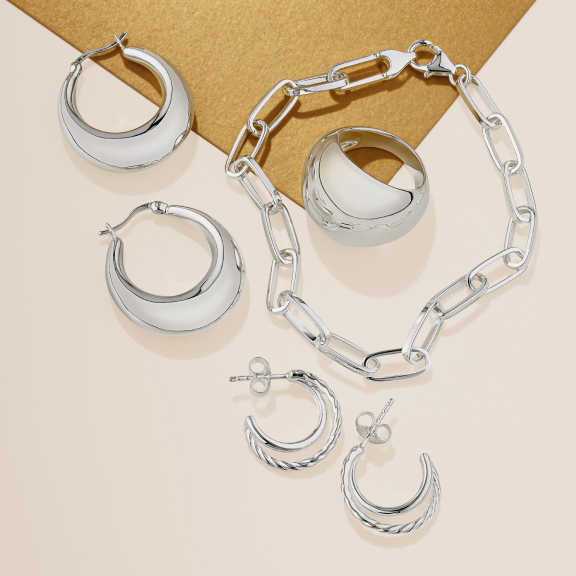 silver jewellery under $300