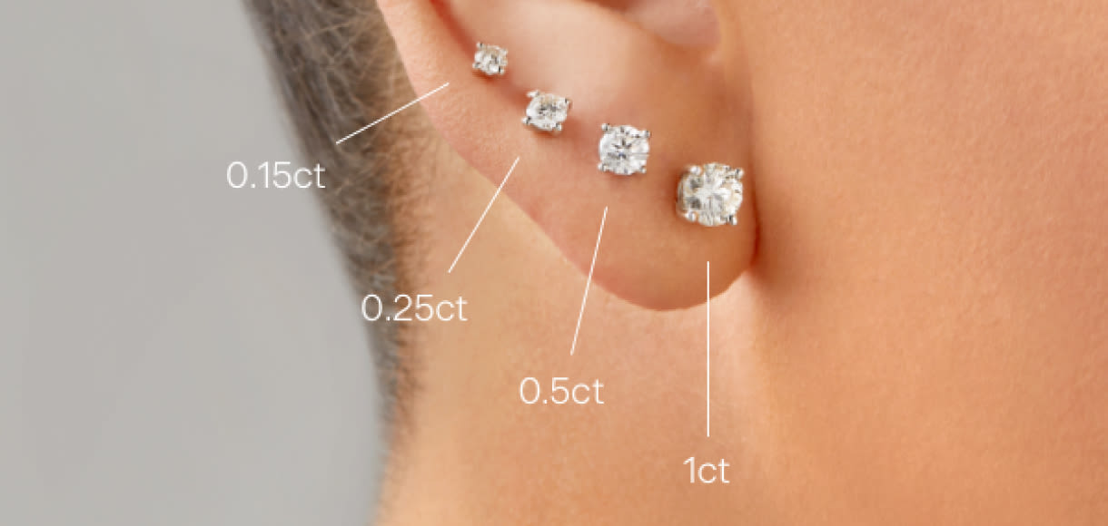 Diamond Stud Earrings at Michael Hill Canada