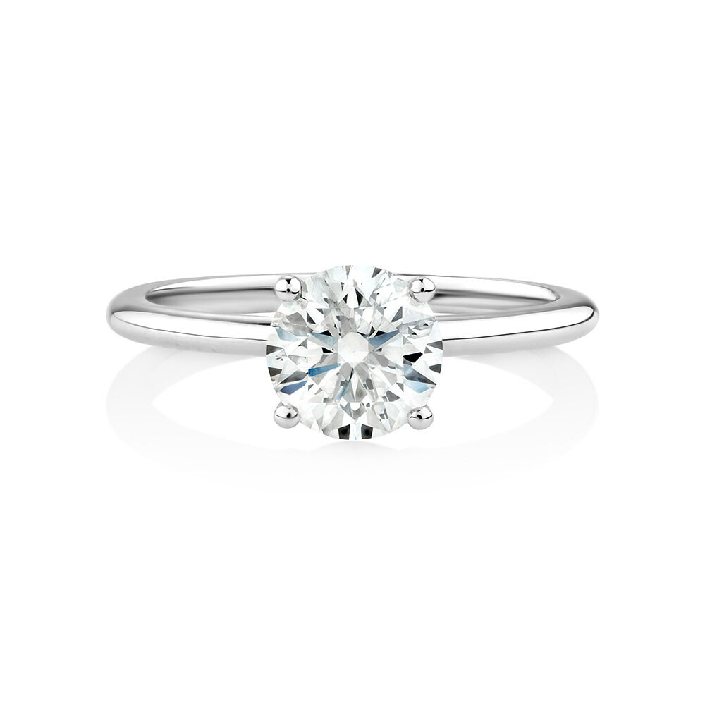 Your guide to Diamonds -  Popular Solitaire Engagement Rings 