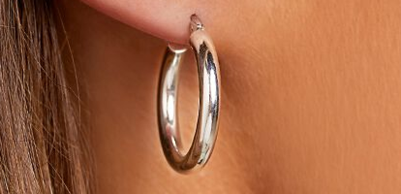 1 Pair Small Hoop Earrings 925 Sterling Silver Circle Round Huggie Hoop  Earrings for Women Men Ear Ring Ear Bone Buckle | Hoop earrings small, Hoop  earrings, Mini hoop earrings