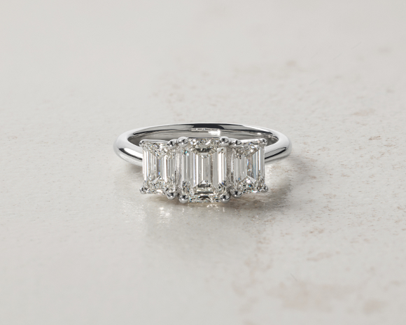 QuickLink Image - Engagement - Engagement Rings - Three Stones - Flatlay