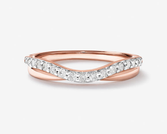 Rose Gold Wedding Band