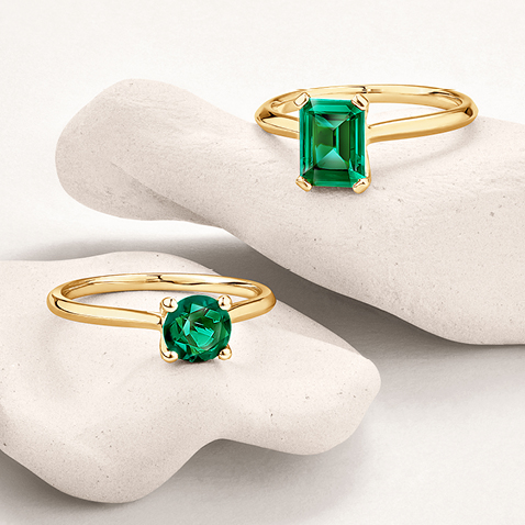 Emerald rings