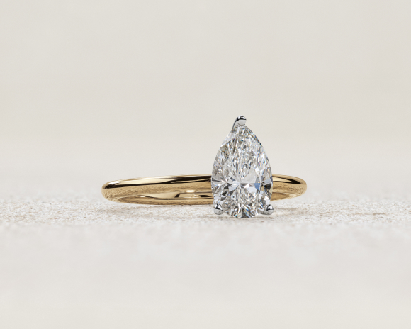 QuickLink Image - Engagement - Engagement Rings - Pear - Flatlay