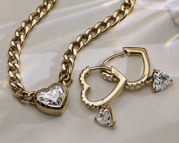 letter s initial pendant in 10kt yellow gold