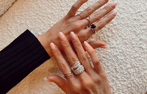 Pompeii3 1/2ct Designer Diamond Right Hand Wide H Shape Fashion Ring 10k  White Gold : Target