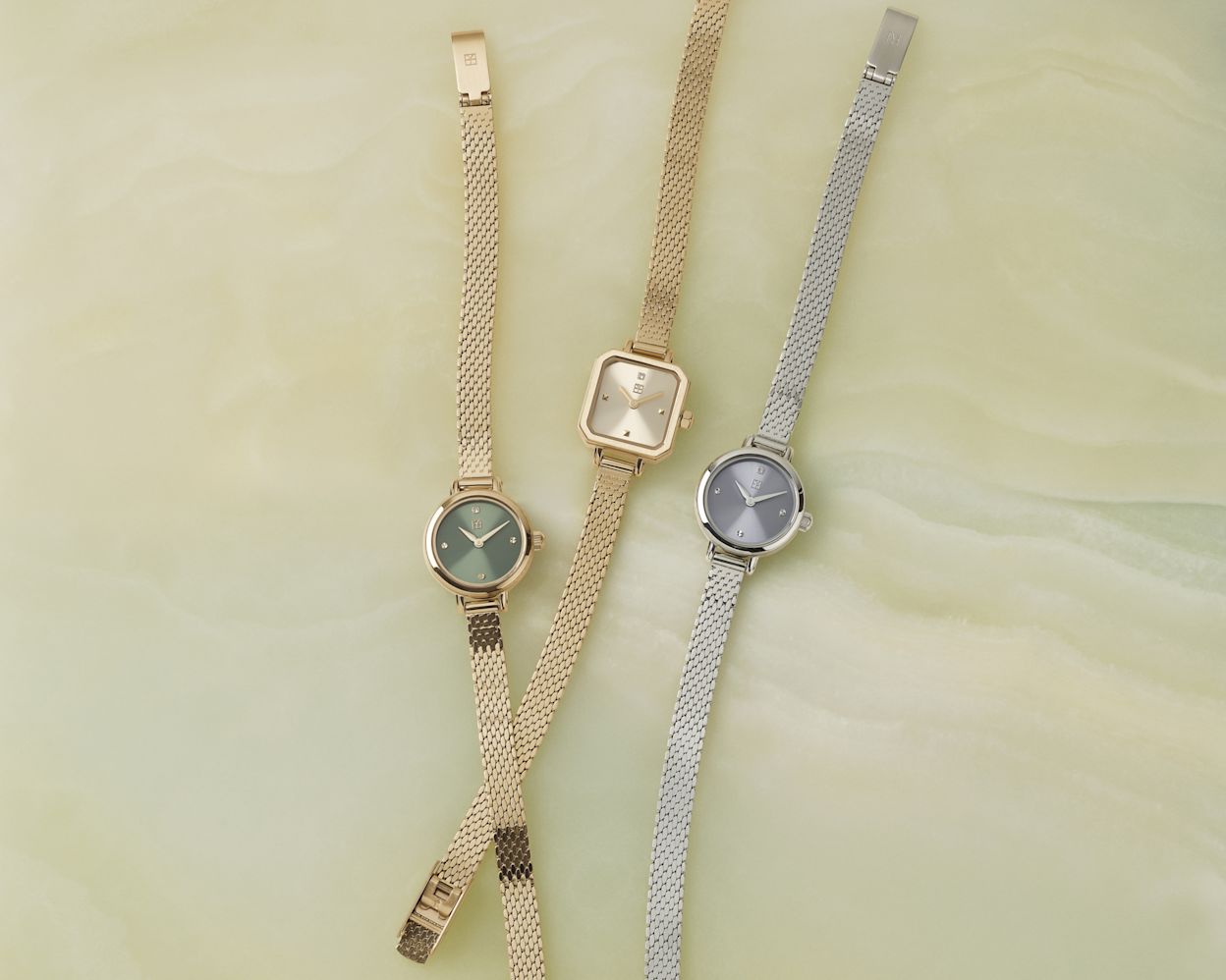 Flat lay of 3 watches 