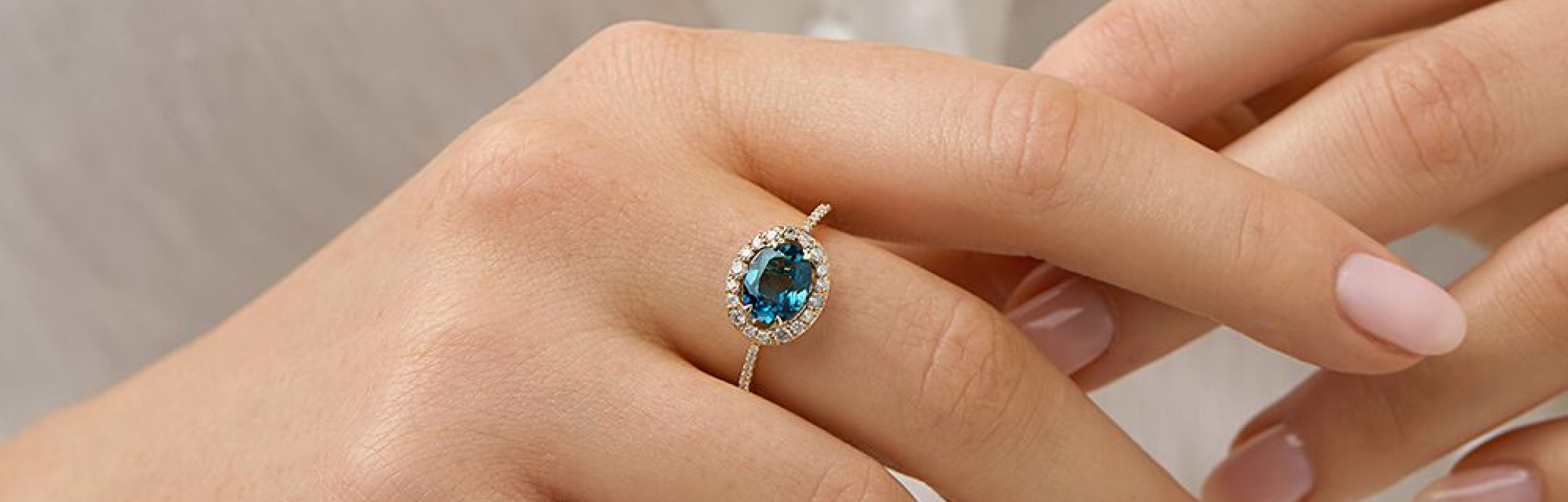Blue Stone Ring at Michael Hill Australia