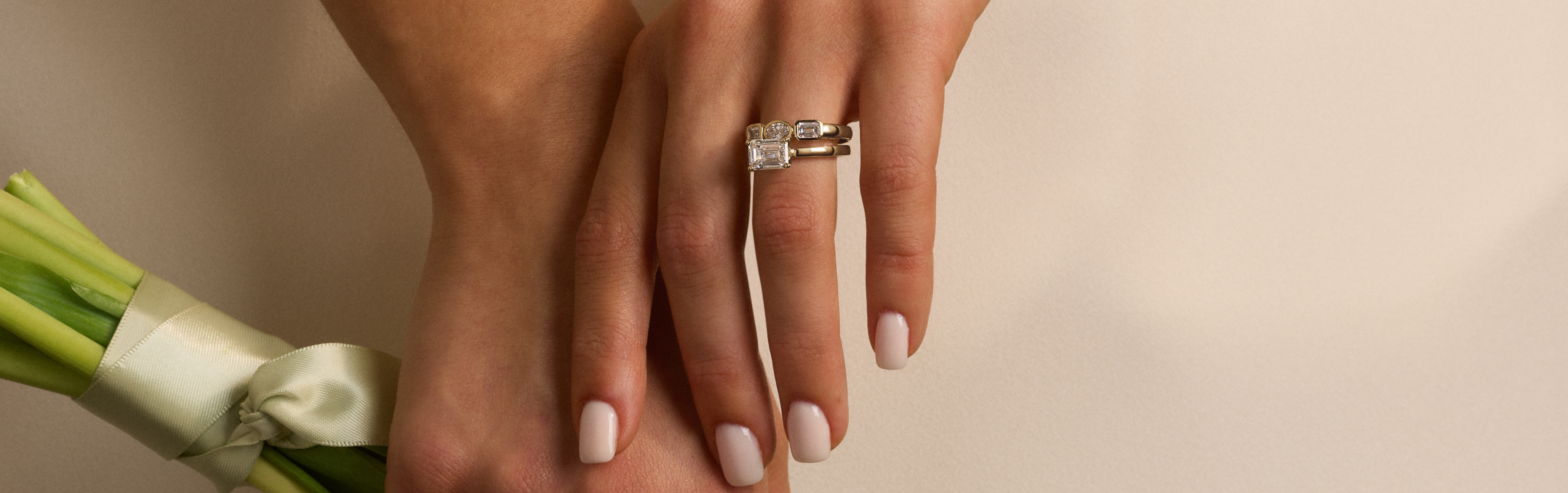 Diamond Engagement Ring with solitaire pendant and earrings