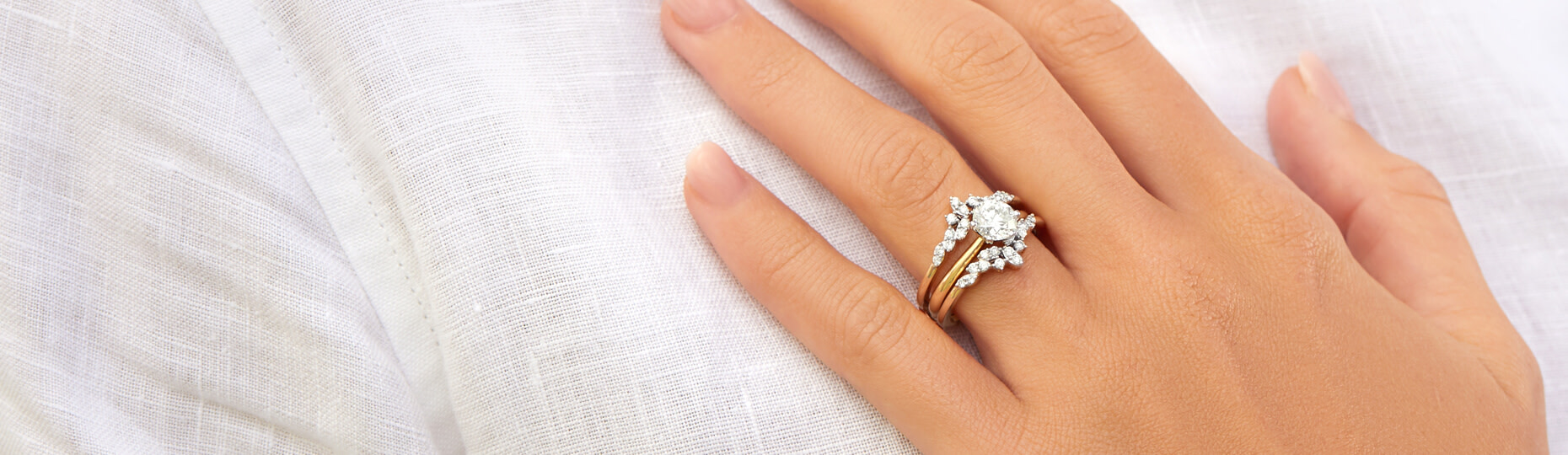 Engagement Ring Enhancer Wedding Bands at Michael Hill