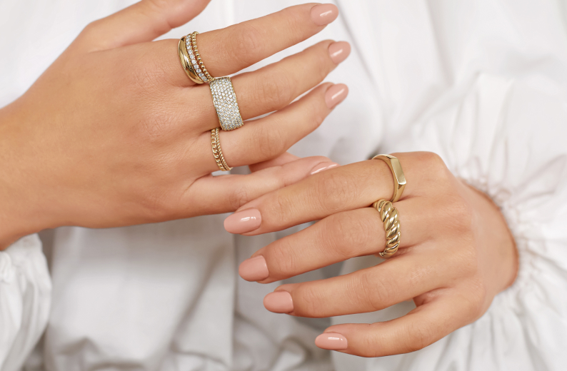 How to Style Your Ring Stack