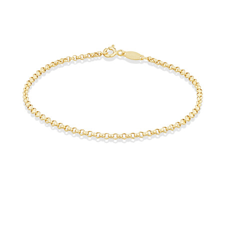 Gold Belcher Bracelet