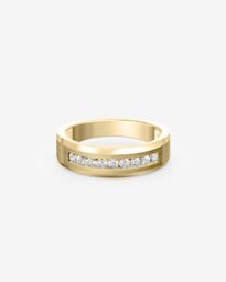 Image - Made for You - Ring Builder - Product - Mens Diamond Wedding Ring - 19632582