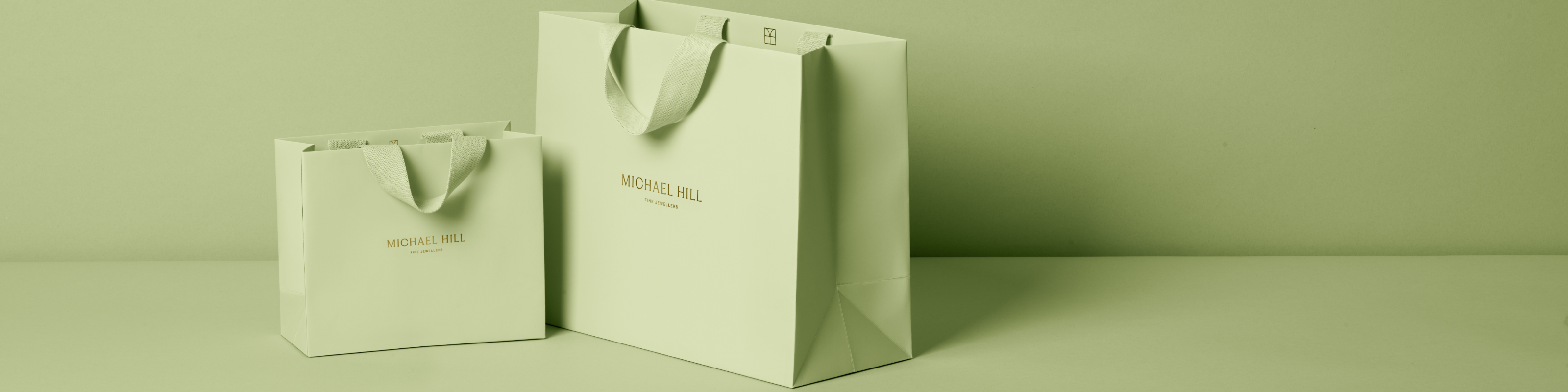 Green Michael Hill Packaging
