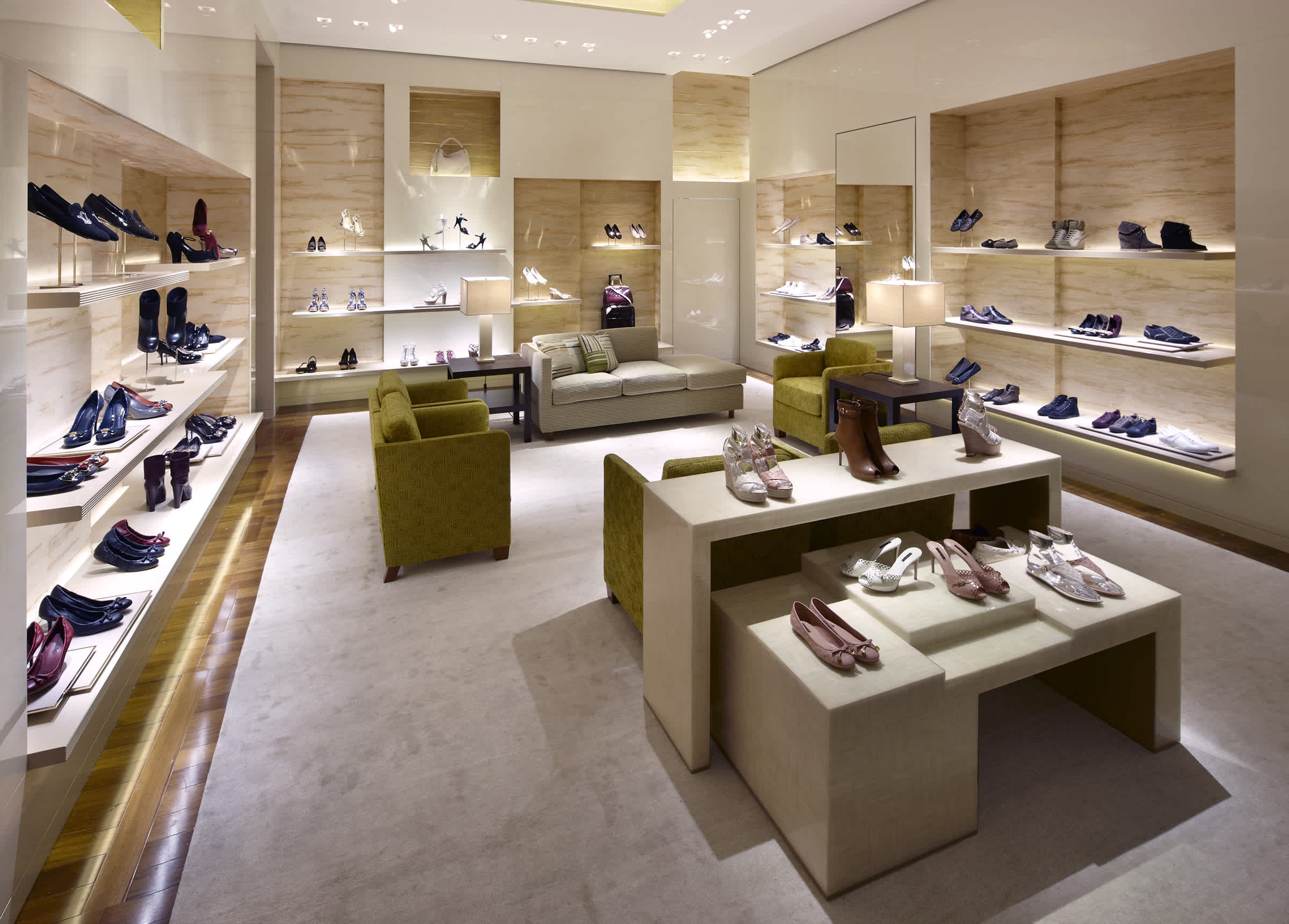 Louis Vuitton Shanghai Plaza 66 store, China