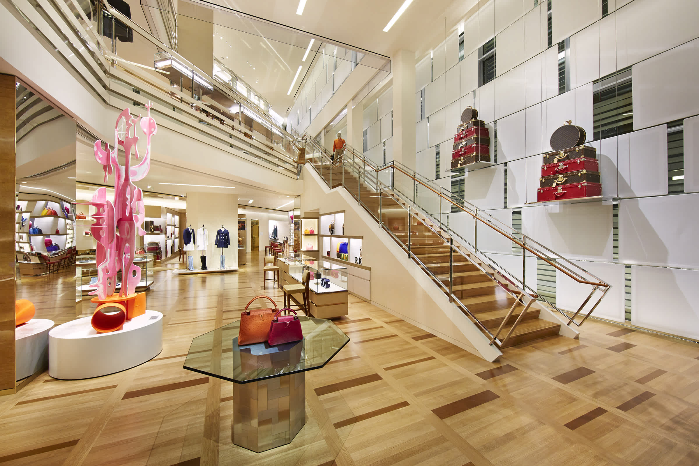 Louis Vuitton Beverly Center Store in Los Angeles, United States
