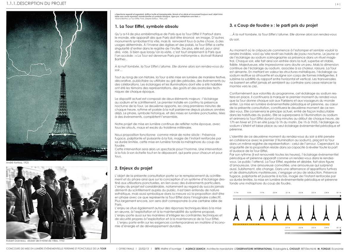 Lighting Design Proposal For The Eiffel Tower L Observatoire Lighting Design Proposal For The Eiffel Tower L Observatoire