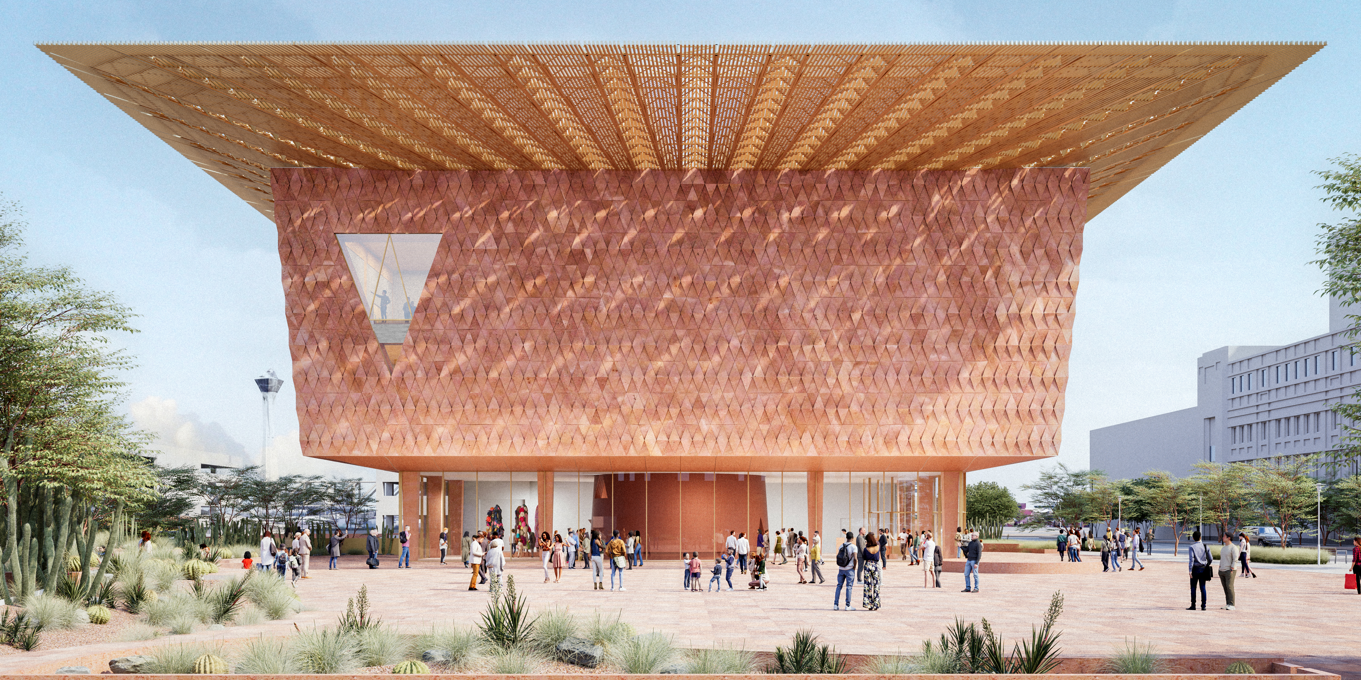 © Kéré Architecture, Courtesy of Las Vegas Museum of Art