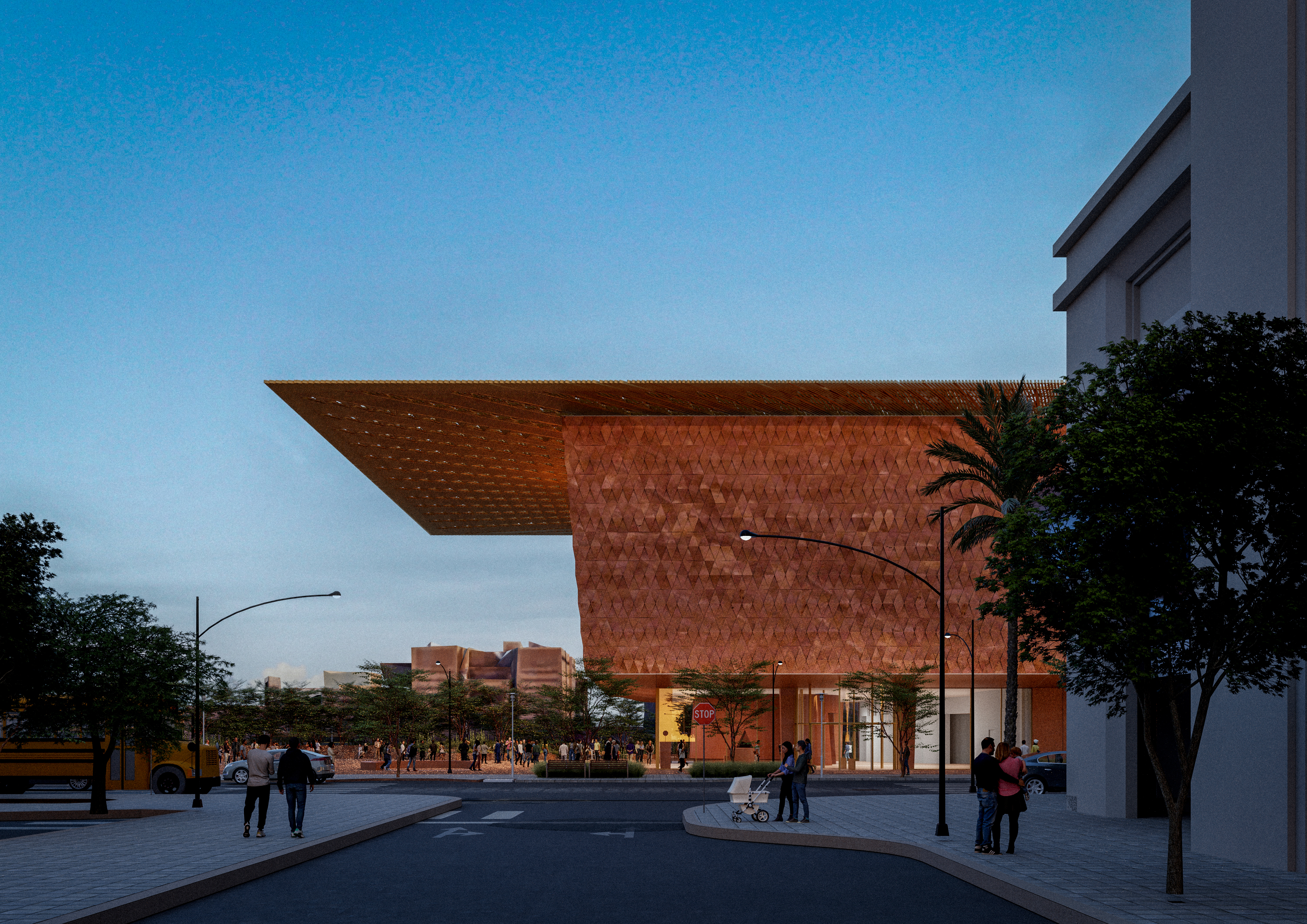 © Kéré Architecture, Courtesy of Las Vegas Museum of Art