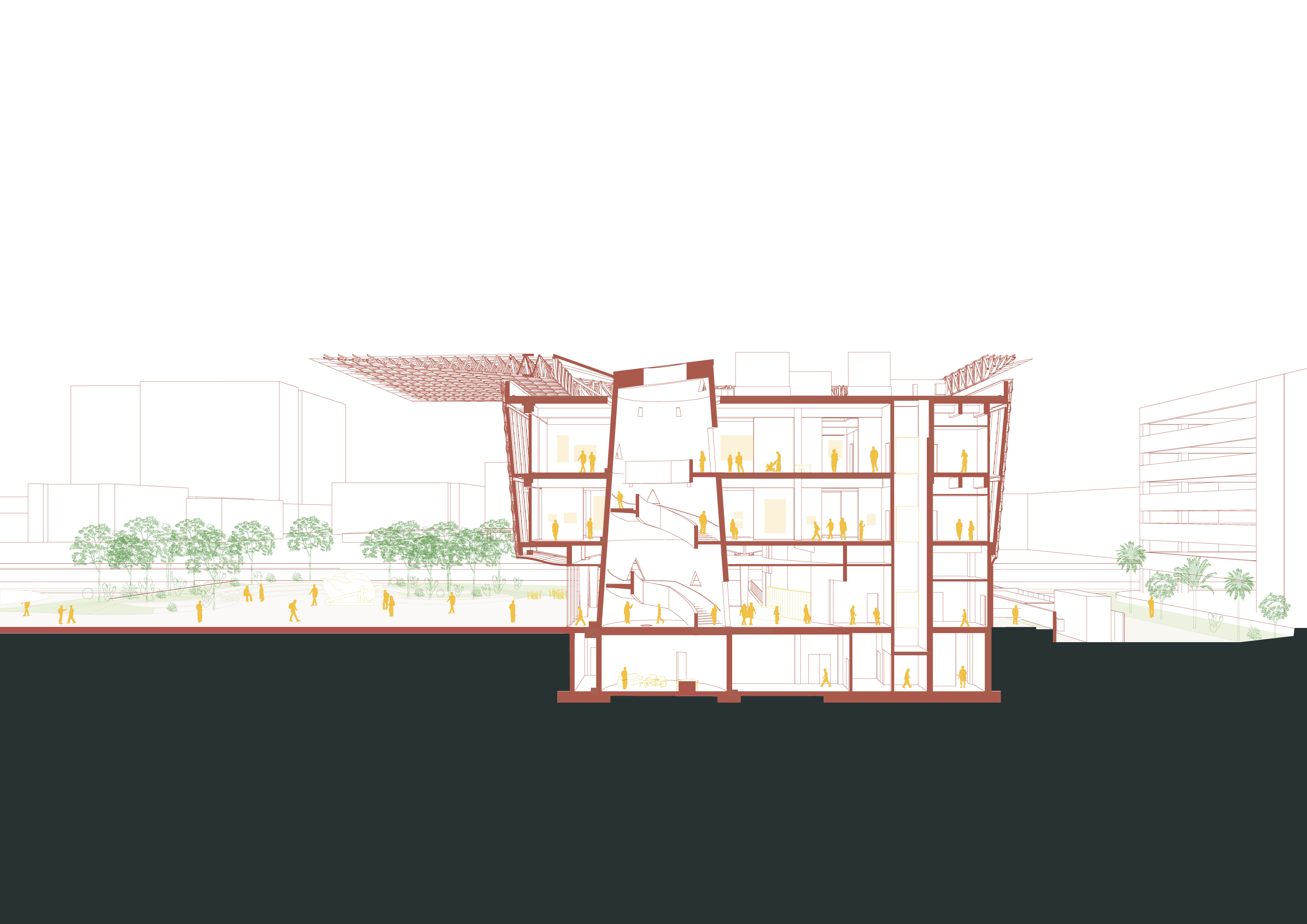 © Kéré Architecture, Courtesy of Las Vegas Museum of Art