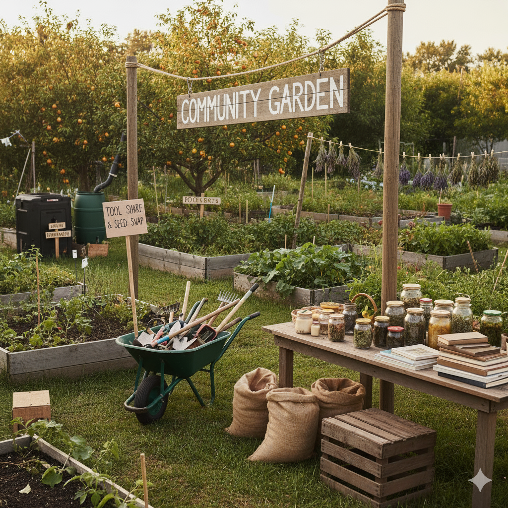 Community garden sans categories