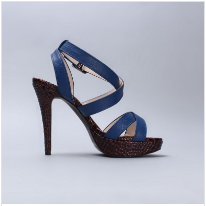 blue women sandal