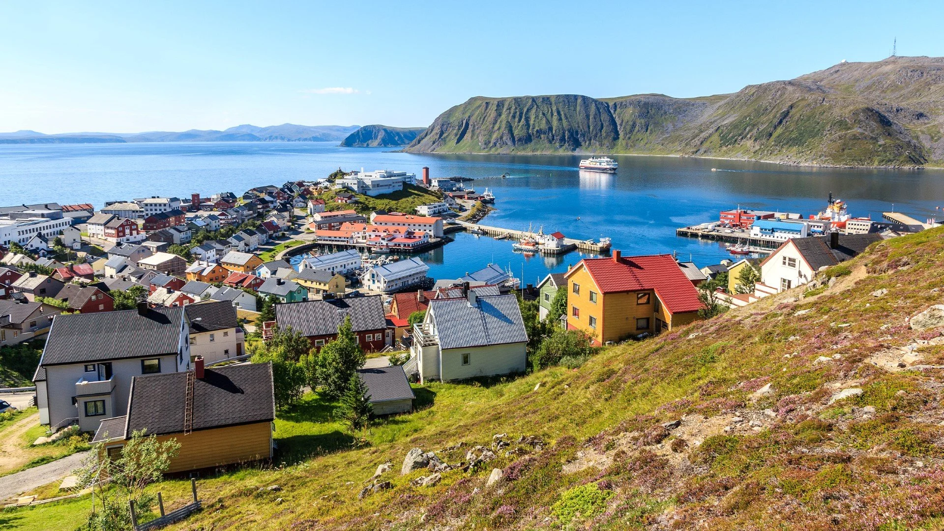 Honningsvåg in Northern Norway