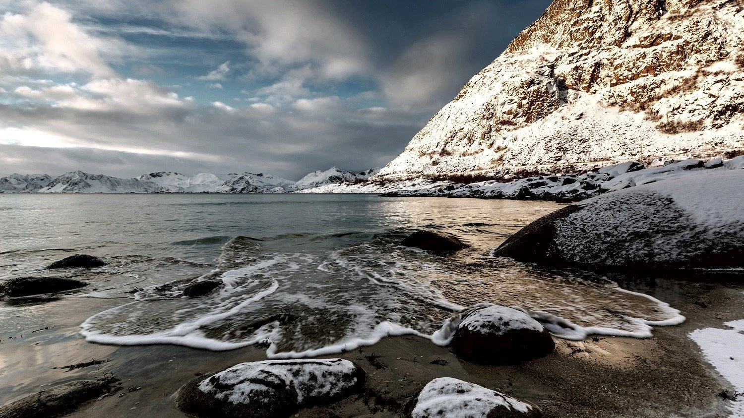 Fjord et mer