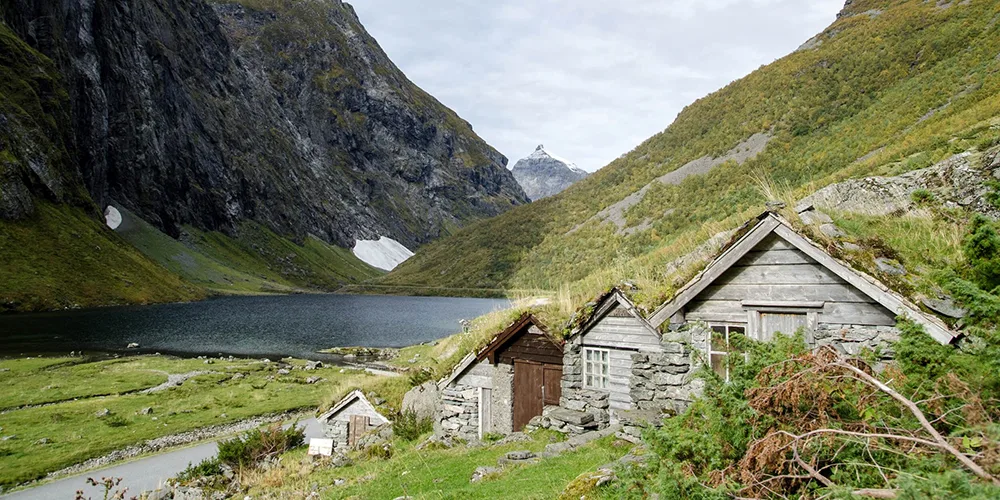 hjorundfjord en Norvège 