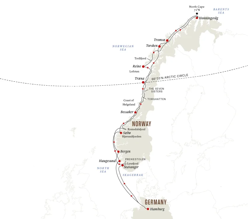 The North Cape Express | From Hamburg | Summer (2025)