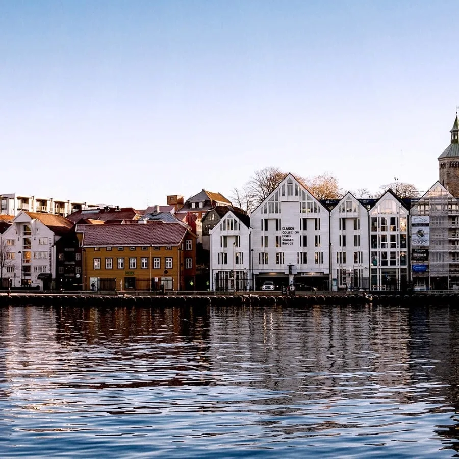 The waterfront in Stavanger, Norway